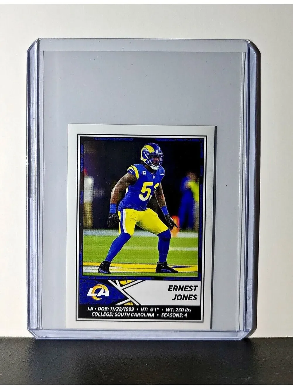 Ernest Jones 2024 Panini NFL Sticker #517 Los Angeles Rams